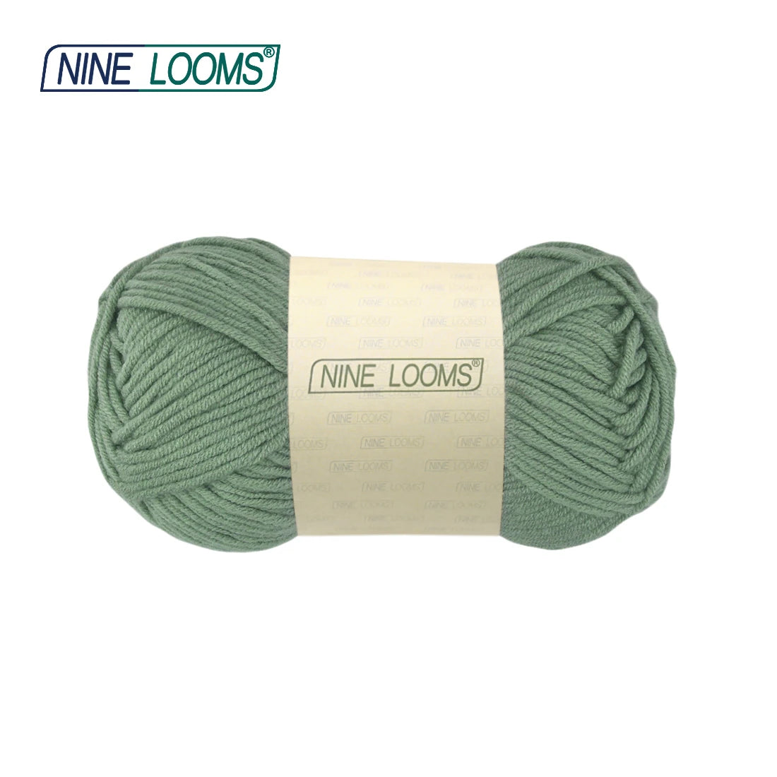 NINE LOOMS Acrylic Crochet Yarn 50g Soft 5-Strand Thread Doll Fabric Baby Blanket Sweater Scarf Hand Knitting Needlework Craft