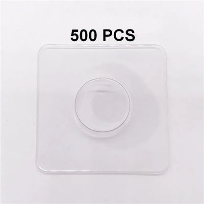 10/500pcs wholesale plastic clear lash tray mink lashes holder eyelash trays for eyelash packaging box package case bulk vendors