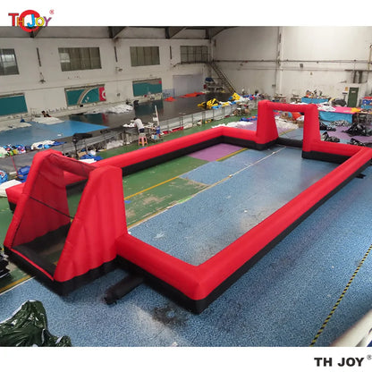 15x8m Inflatable Soccer Arena Football Field Pitch Inflatable Soccer Field for Sale