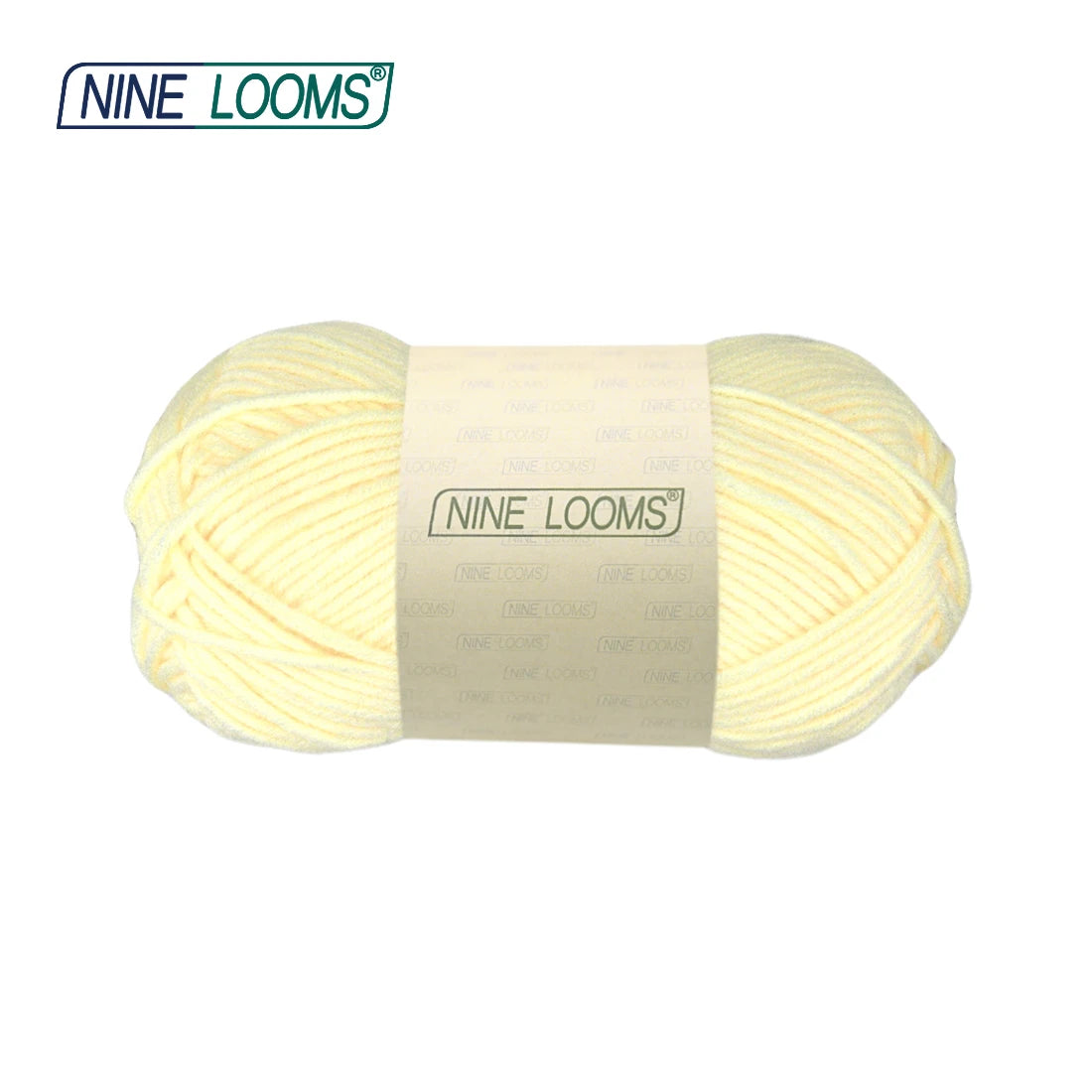 NINE LOOMS Acrylic Crochet Yarn 50g Soft 5-Strand Thread Doll Fabric Baby Blanket Sweater Scarf Hand Knitting Needlework Craft