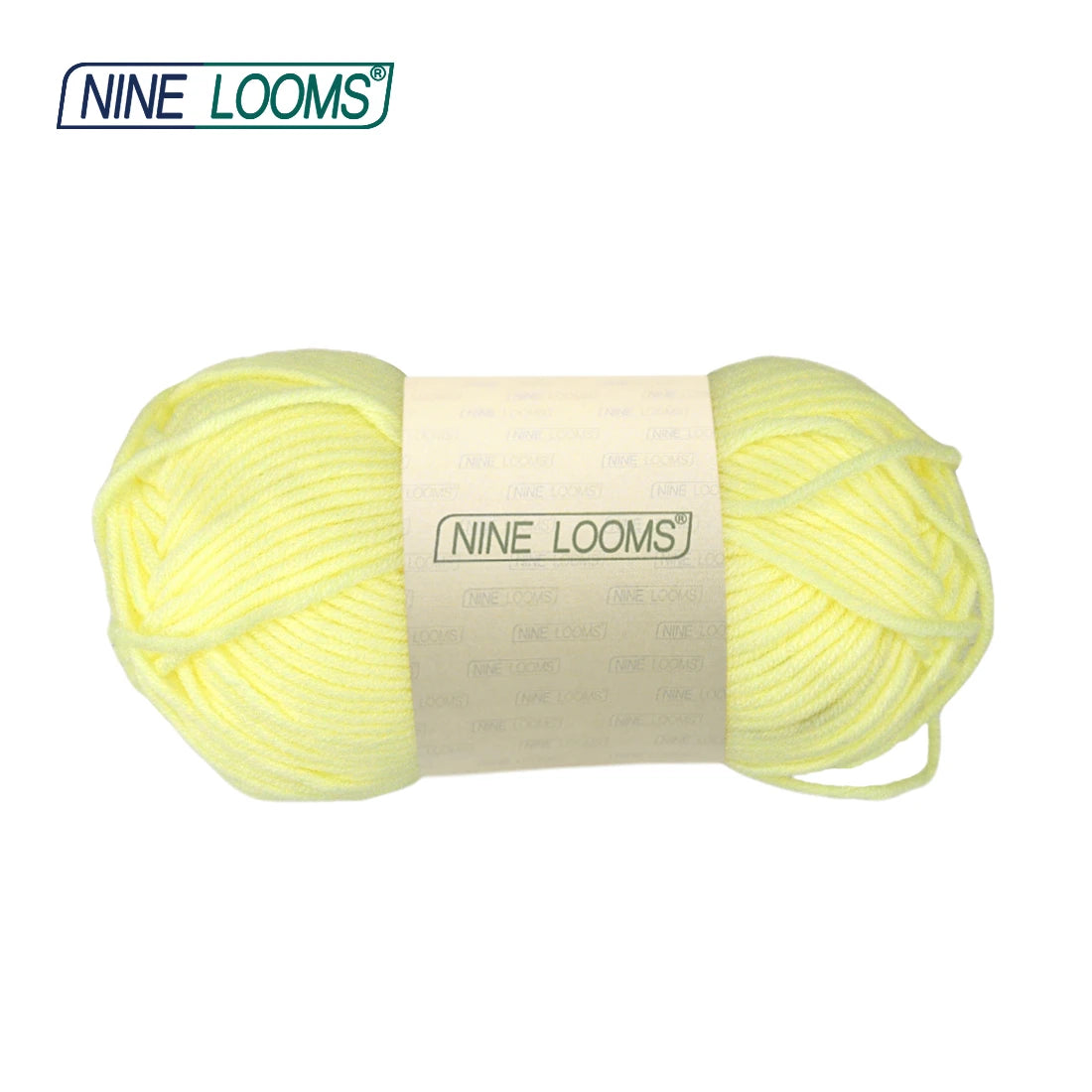 NINE LOOMS Acrylic Crochet Yarn 50g Soft 5-Strand Thread Doll Fabric Baby Blanket Sweater Scarf Hand Knitting Needlework Craft