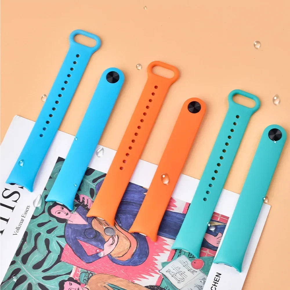 Strap For Mi band 8 xiaomi 8 NFC Bracelet Sport Belt Silicone Replacement Smartwatch Bracelet Watchband Xiaomi Mi Band 8 Strap