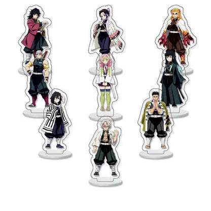 9pcs/Set Grandmaster of Demonic Cultivation Arcylic Stand Cosplay Figure Keyring Jewelry Mo Dao Zu Shi Fuuny Acrylic Key Chain