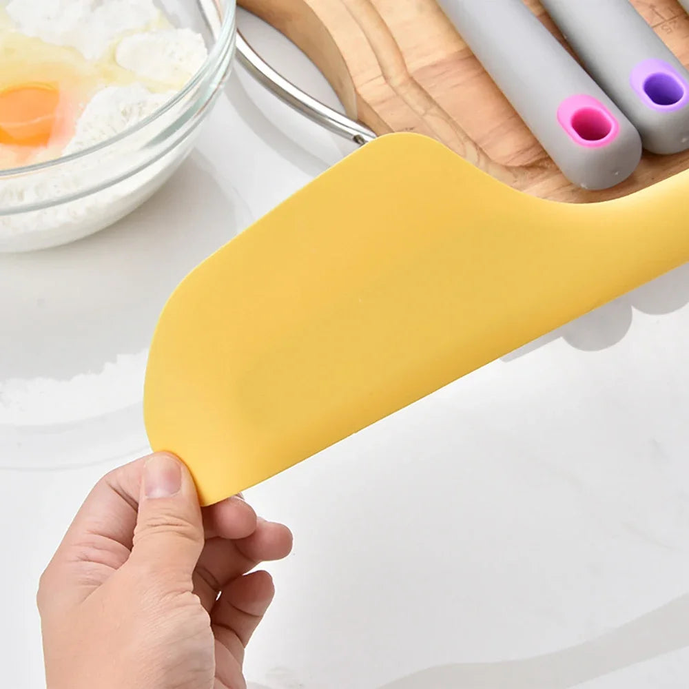 Silicone Kitchen Ware Cooking Utensils Spatula Kitchen Scraper Cooking Tools Shovel Non-stick Spatula Scraper Tool Baking