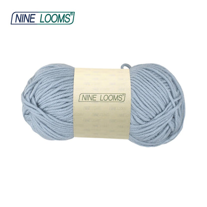 NINE LOOMS Acrylic Crochet Yarn 50g Soft 5-Strand Thread Doll Fabric Baby Blanket Sweater Scarf Hand Knitting Needlework Craft