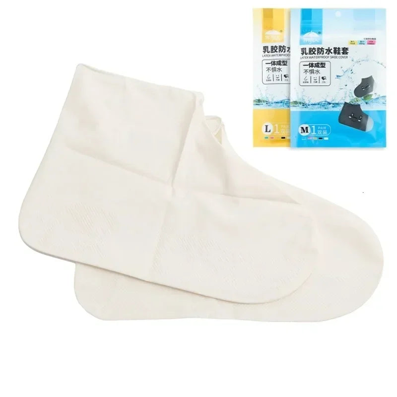 Waterproof Shoe Covers Anti-Slip Rain Covers Sneakers Protector Thickened Silicone Shoe Cover Outdoor Rainy Day Accessories