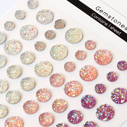 Creative Path Crystal Rhinestones Gem Stones Stickers Self Adhesive DIY Crafts Embellishments Scrapbooking Cardmaking Decoration